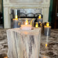 Spalted Maple Wooden Candle Holder/Succulent Planter