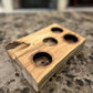 Oak Candle/Succulent Holder