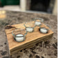 Oak Candle/Succulent Holder