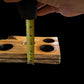 Oak Candle/Succulent Holder