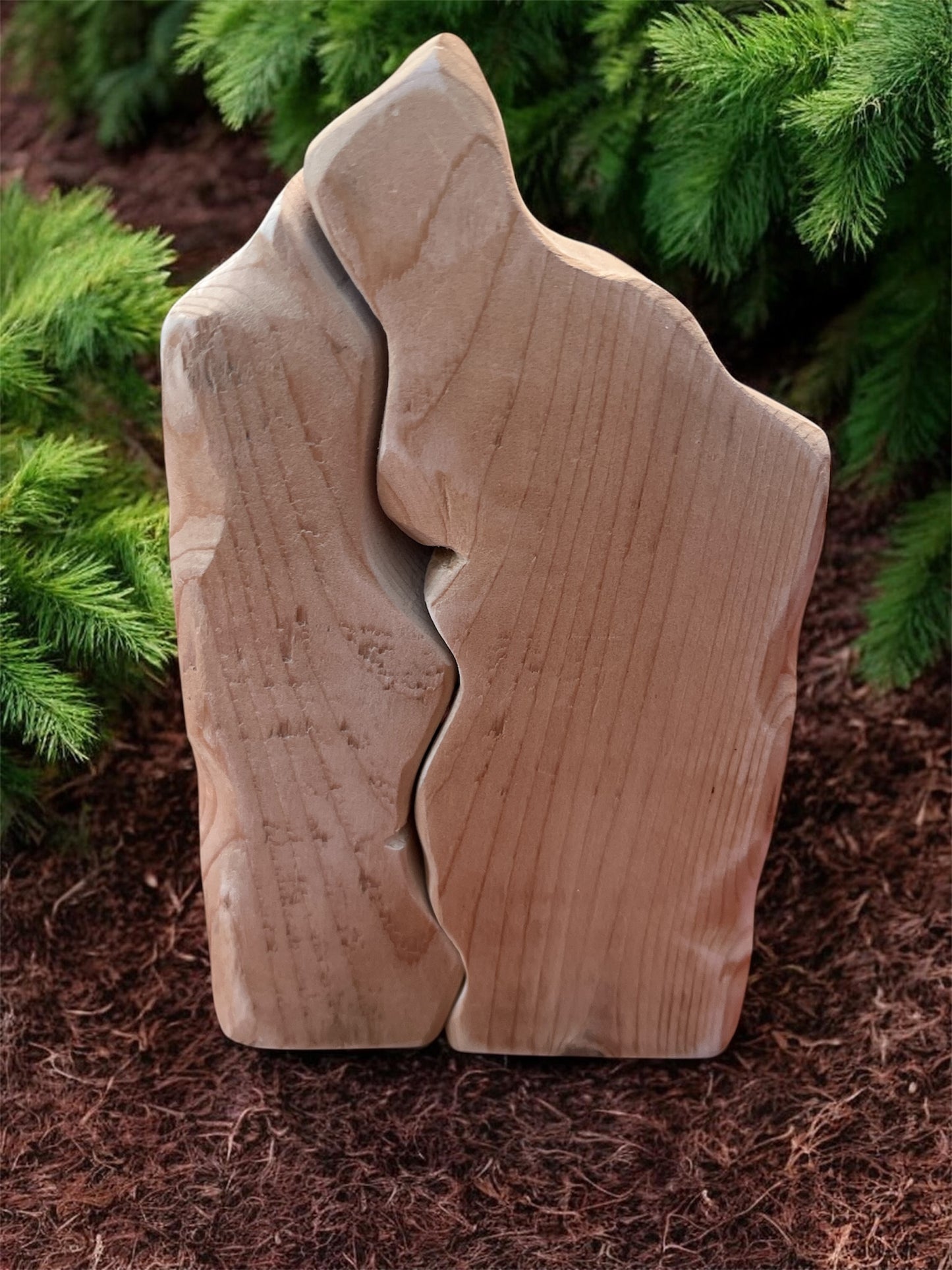 Unfinished Handmade Wooden Fairy Door