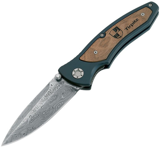 Boker Tirpitz Damascus Linerlock - GERMANY