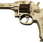 3D Wooden Rubber Band Revolver Puzzle