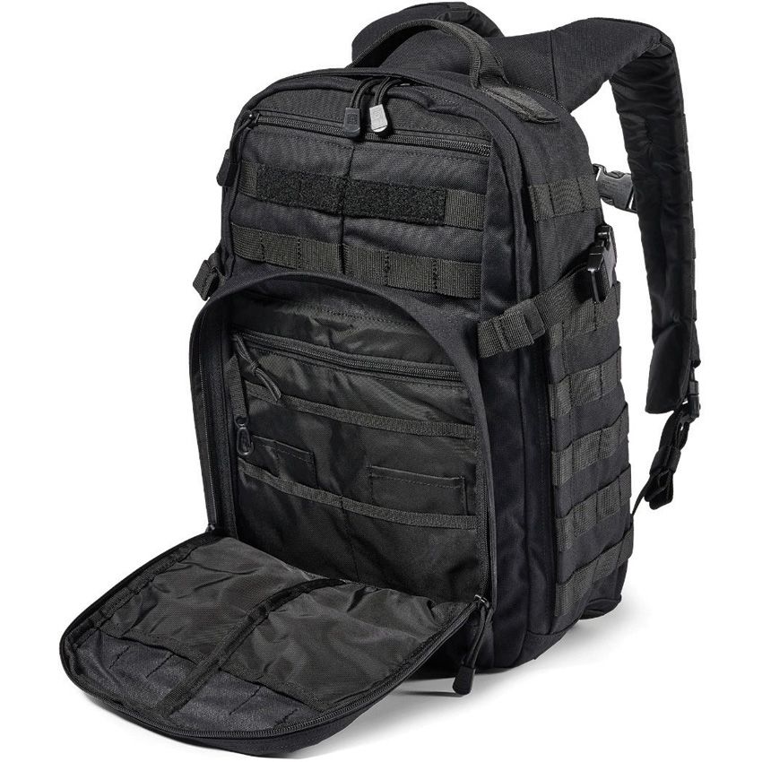 Black 5.11 Rush 12 2.0 Tactical Backpack