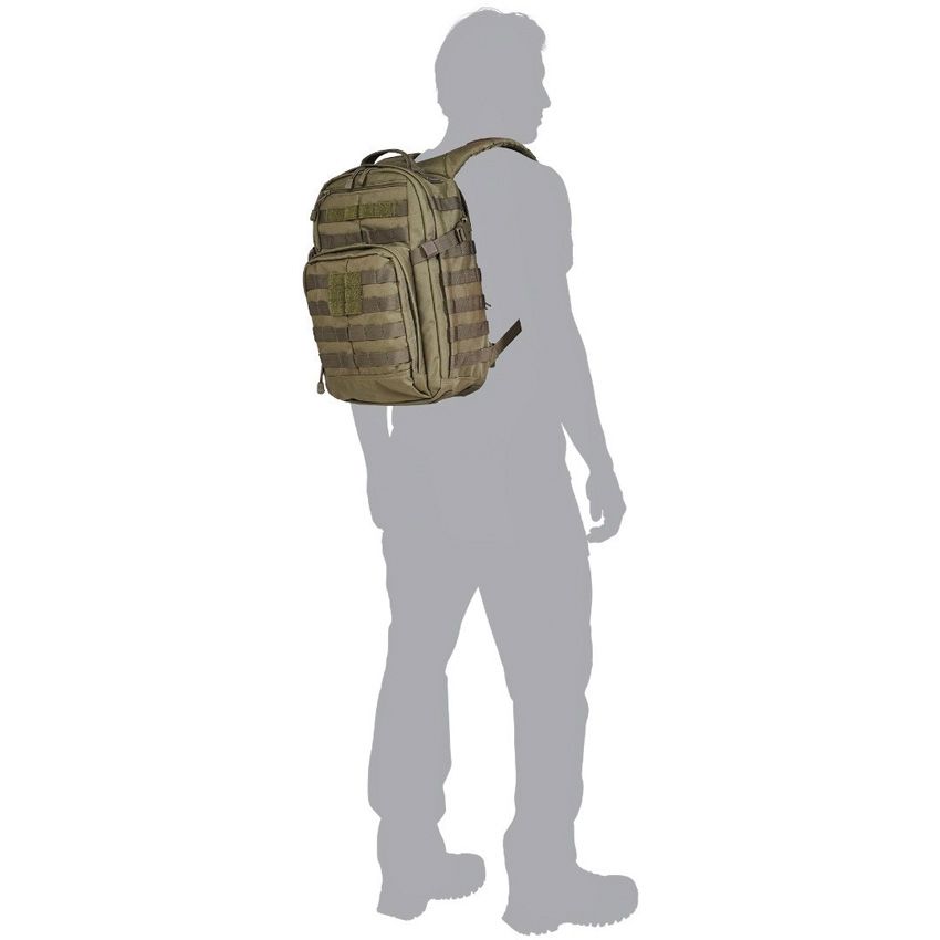 Black 5.11 Rush 12 2.0 Tactical Backpack