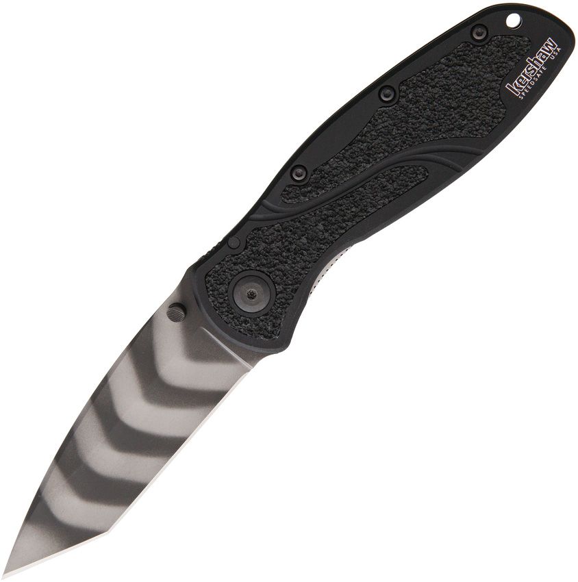 Kershaw Blur Tiger Striped A/O Made in USA