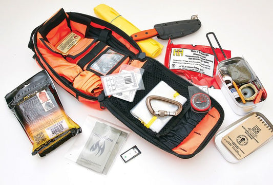 Advanced Survival Kit Orange- USA