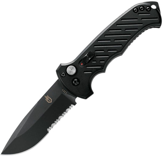 Gerber Auto 06 Button Lock Black- USA