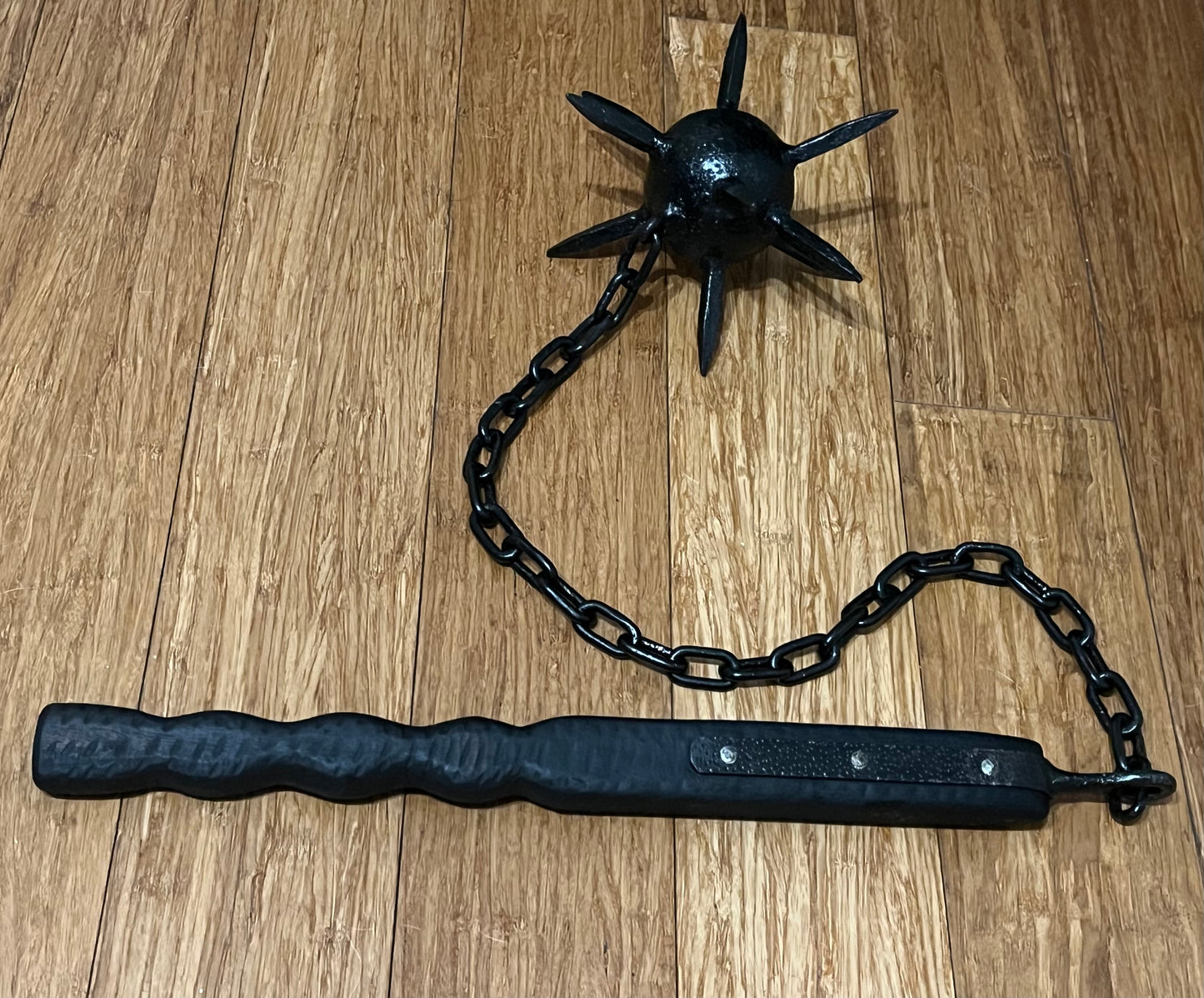 Hand Crafted Medieval Spiked Ball Flail